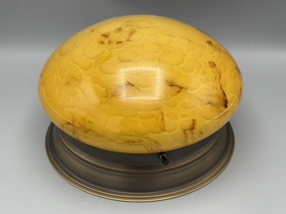 Image 1 of Plafonnier marbré de style Art Déco