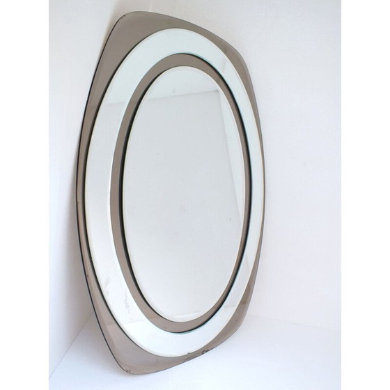 Image 1 of Miroir vintage Metalvetro Galvorame 1960