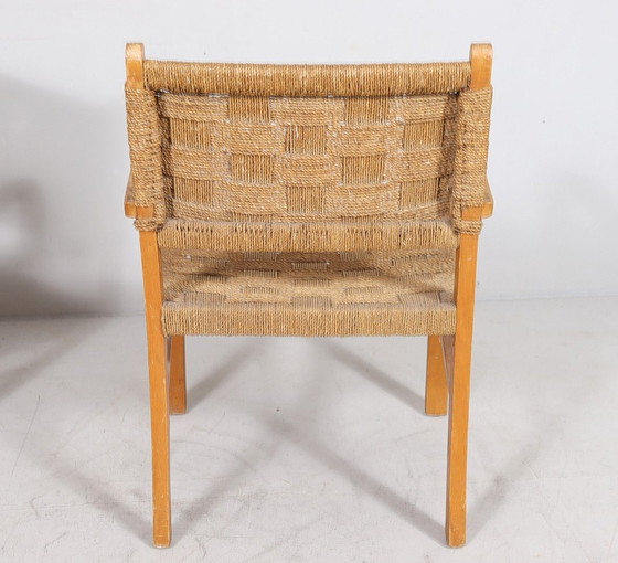 Image 1 of Lot de 2 chaises/fauteuils de Erich Dieckmann, Allemagne, années 1950