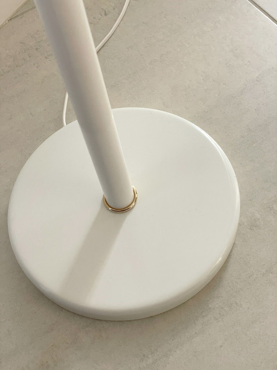 Image 1 of Belid Sweden Large Floor Lamp White Scale Lamp