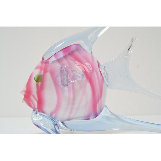 Image 1 of Bistouri en verre vintage Novy Bor, Tchécoslovaquie, années 1970