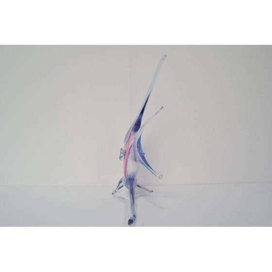 Image 1 of Bistouri en verre vintage Novy Bor, Tchécoslovaquie, années 1970