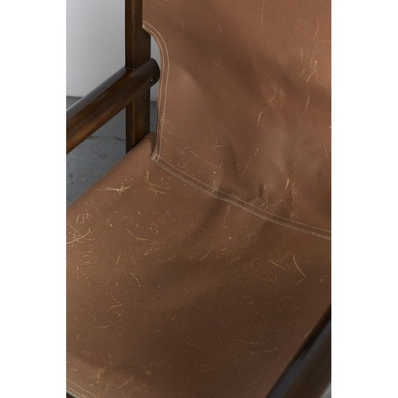 Image 1 of Fauteuil pliant Pl 22 vintage par Carlo Hauner et Martin Eisler pour Oca