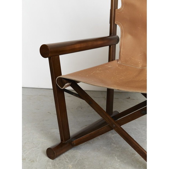 Image 1 of Fauteuil pliant Pl 22 vintage par Carlo Hauner et Martin Eisler pour Oca