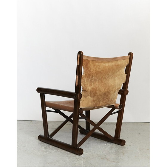 Image 1 of Fauteuil pliant Pl 22 vintage par Carlo Hauner et Martin Eisler pour Oca