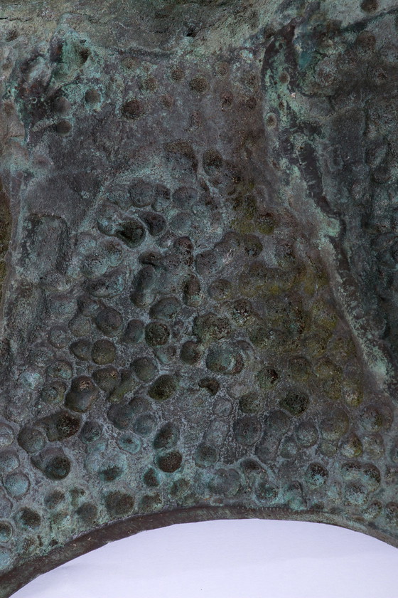 Image 1 of Sculpture murale en bronze de style brutaliste "Timeless Elegance