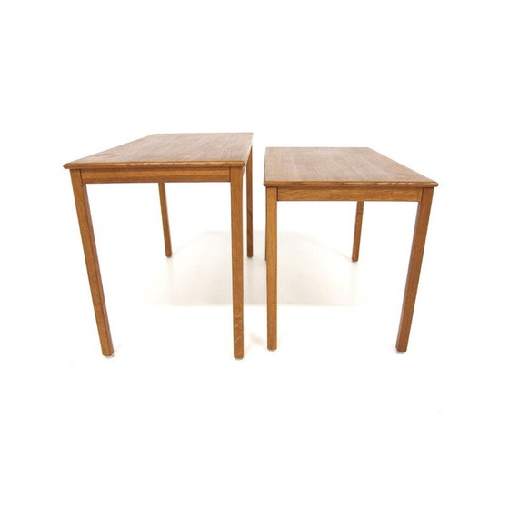 Image 1 of Table gigogne vintage en teck, Suède 1960