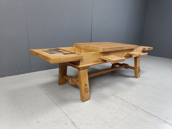 Image 1 of Table basse par Guillerme Et Chambron, 1960S