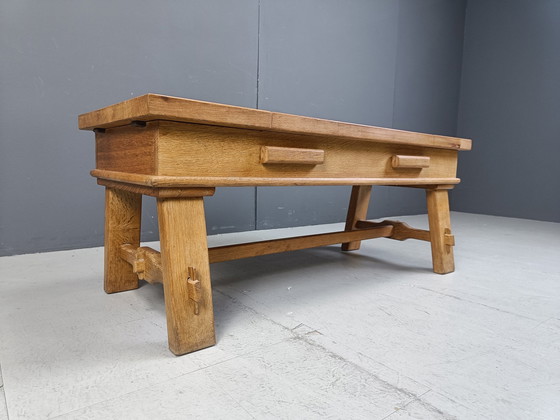 Image 1 of Table basse par Guillerme Et Chambron, 1960S