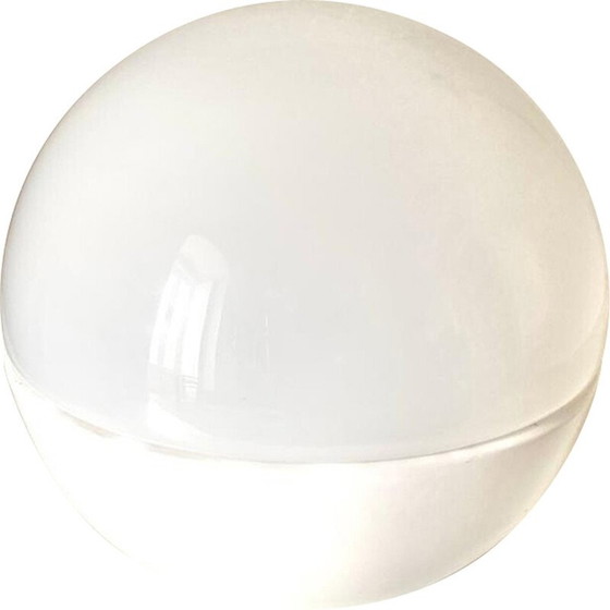 Image 1 of Lampe de table Lampalla vintage en céramique et verre de Murano, Italie 1970