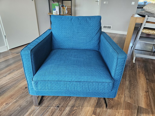 Fauteuil bleu/patrouille