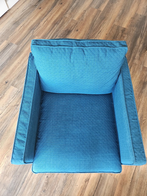 Fauteuil bleu/patrouille