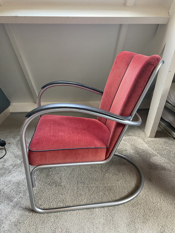 Image 1 of 2x Gebr van der stroom Model Gispen chair