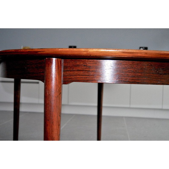 Image 1 of Mid Century Table à manger en bois de rose danoise