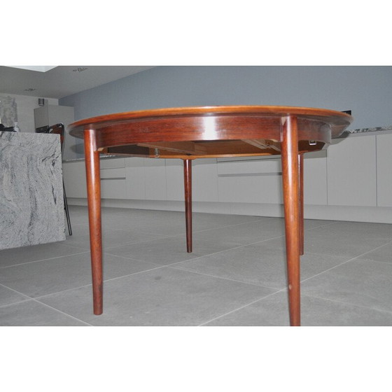 Image 1 of Mid Century Table à manger en bois de rose danoise