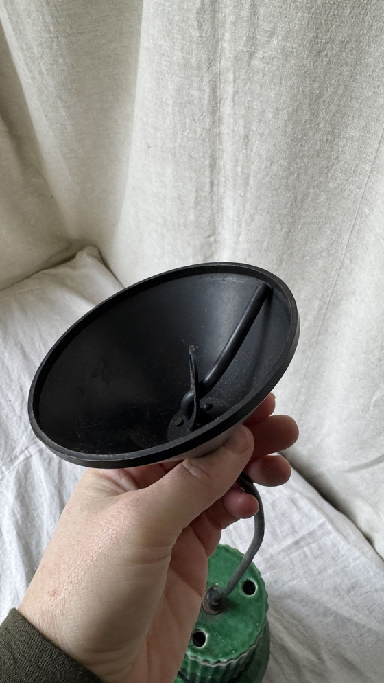 Image 1 of Lampe pendante vintage en céramique