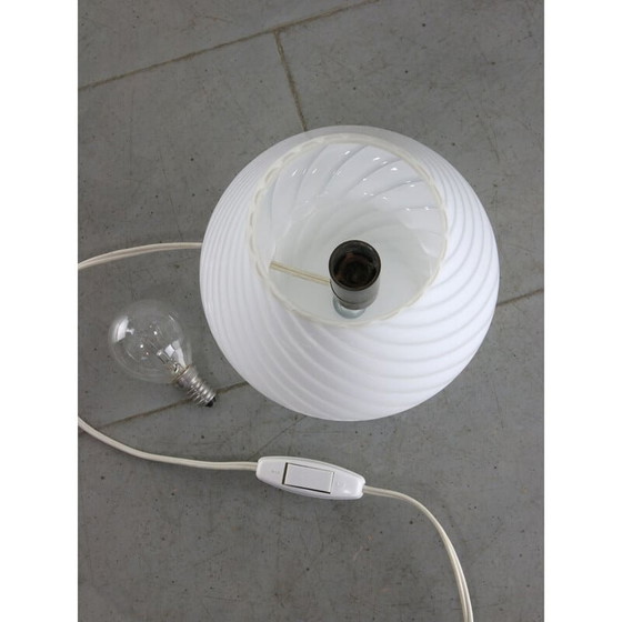 Image 1 of Lampe de table vintage en verre de Murano, 1970