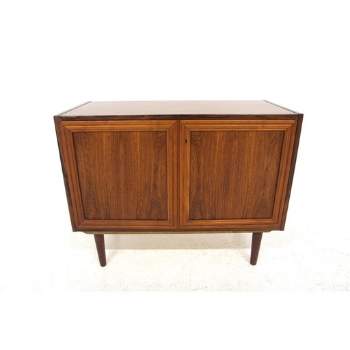Commode scandinave vintage en bois de rose, Suède 1960