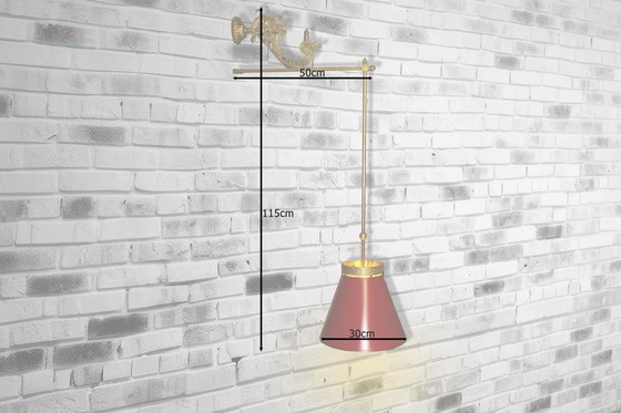 Image 1 of Peters Design Lampe murale de luxe laiton massif