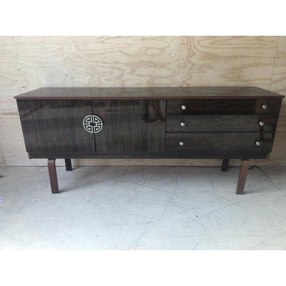 Image 1 of Buffet vintage en bois de rose de Schreiber 1962s