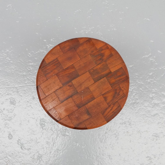 Table d'appoint en bois wabi-sabi brutaliste – Tables d'appoint, Wood (photo 5 of 9)