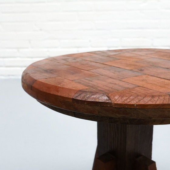 Table d'appoint en bois wabi-sabi brutaliste – Tables d'appoint, Wood (photo 6 of 9)