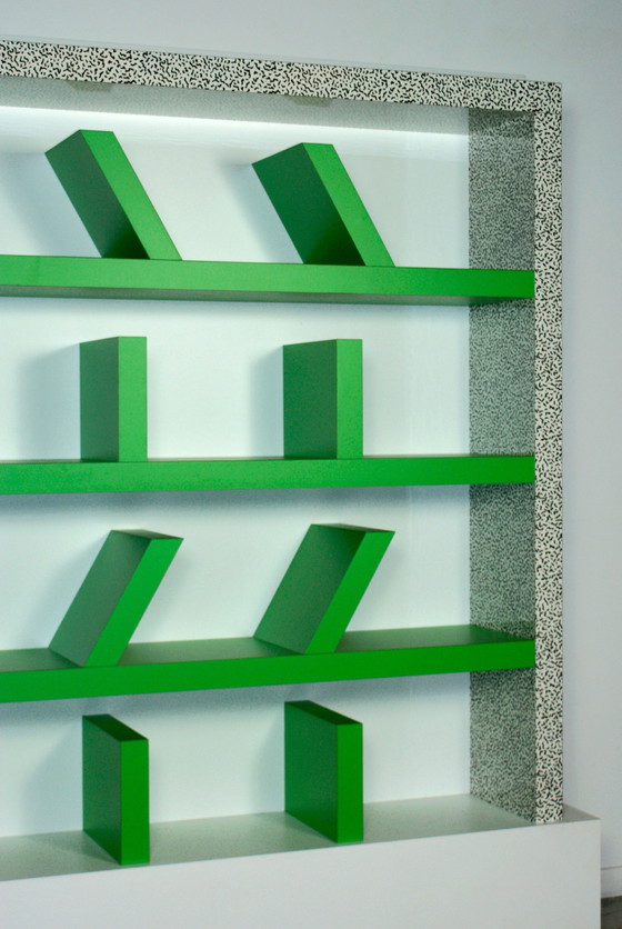 Image 1 of Bibliothèque Suvretta Par Ettore Sottsass Pour Memphis Milan, 1981