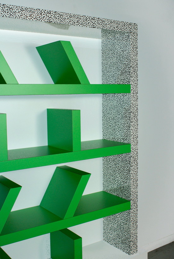 Image 1 of Bibliothèque Suvretta Par Ettore Sottsass Pour Memphis Milan, 1981