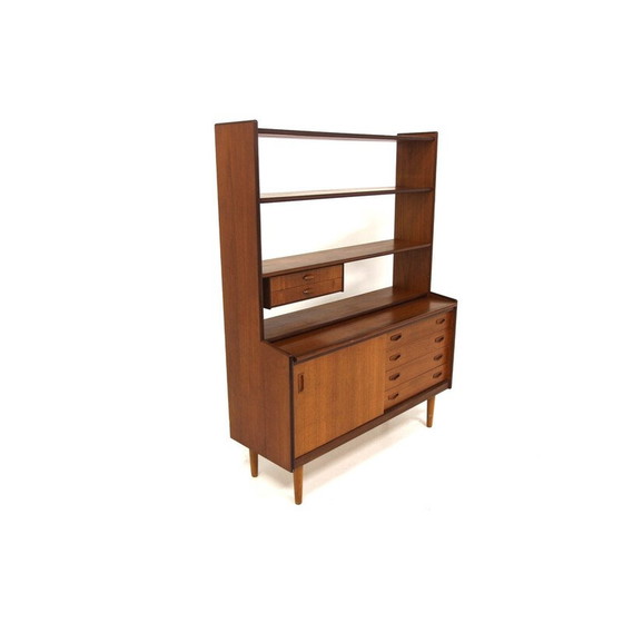 Image 1 of Bureau vintage en teck et hêtre, Suède 1960
