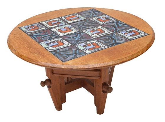 Image 1 of Table Ronde Monte-Baisse Par Guillerme Et Chambron