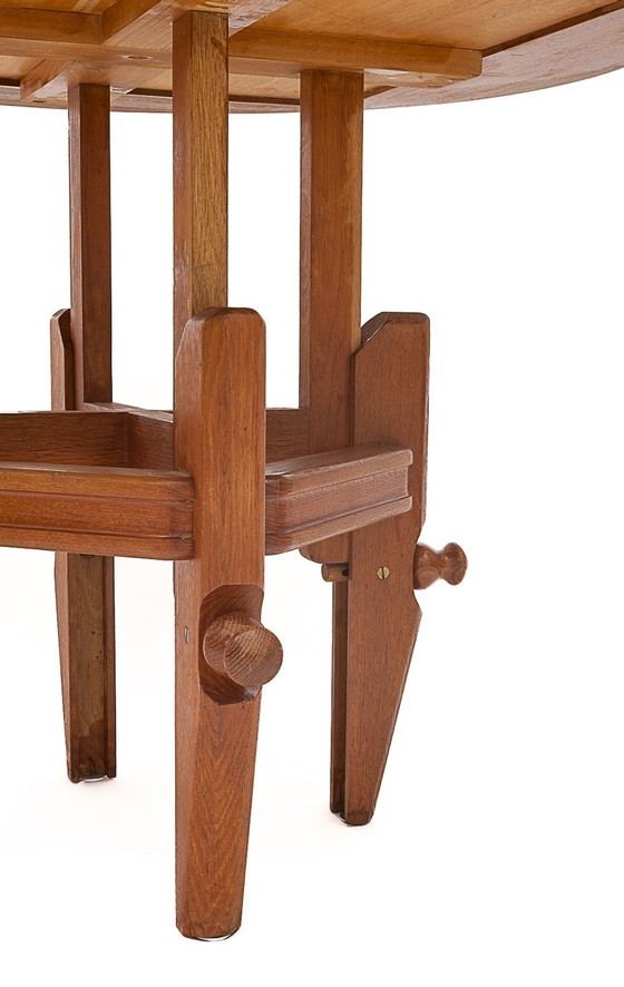 Image 1 of Table Ronde Monte-Baisse Par Guillerme Et Chambron