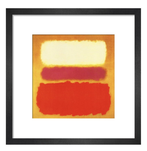 Mark Rothko : "Nuage blanc sur le pourpre", 1957.