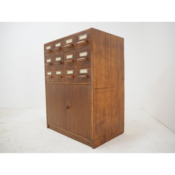 Image 1 of Commode vintage en bois, Tchécoslovaquie 1960