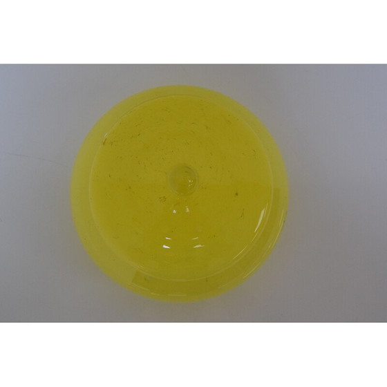 Image 1 of Jarre en verre du milieu du siècle par Novy Bor, Tchécoslovaquie Années 1960