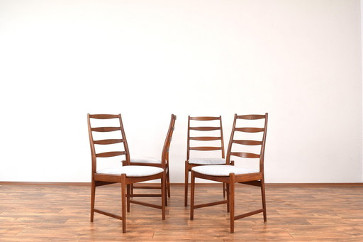 Mid Century Danish Teak Dining Chairs By Torbjörn Afdal For Vamo, 1960S, Set Of 4