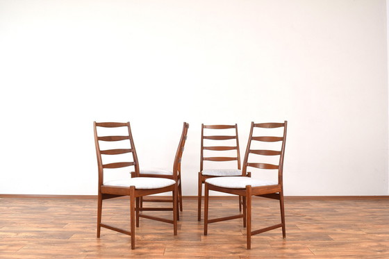 Image 1 of Mid Century Danish Teak Dining Chairs By Torbjörn Afdal For Vamo, 1960S, Set Of 4