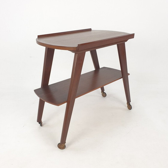 Image 1 of Chariot vintage en teck, Danemark 1960