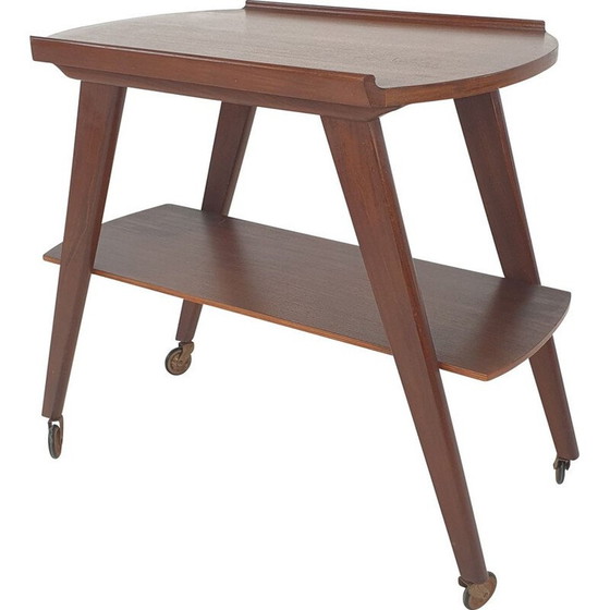 Image 1 of Chariot vintage en teck, Danemark 1960