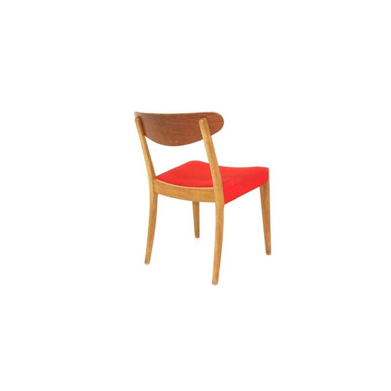 Image 1 of Ensemble de 4 chaises vintage en teck par Søen Wiladsens Møbelfabrik, Danemark 1960