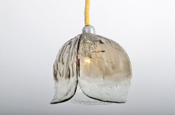 Image 1 of Lampe suspendue Kalmar verre glacé Murano