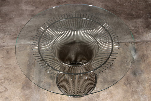 Table de salle à manger design conçue par Warren Platner pour Knoll, 1960