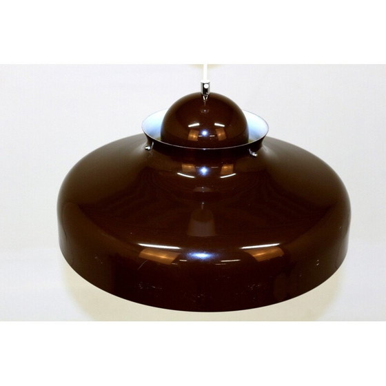 Image 1 of Suspension vintage en métal, Suède 1970