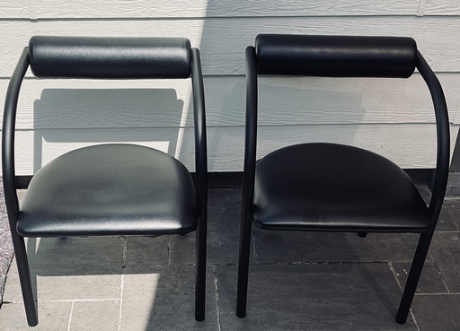 2x Chaises Design Danois  Des Années 80