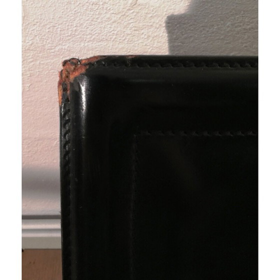 Image 1 of Fauteuil vintage en cuir noir