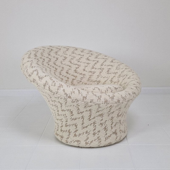 Image 1 of Fauteuil et ottoman vintage en forme de champignon par Pierre Paulin pour Artifort, 1960s