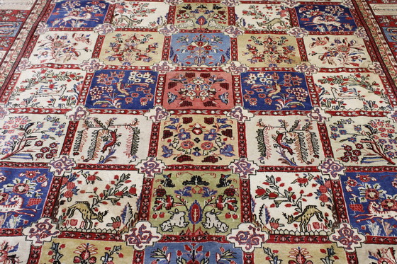 Image 1 of Tapis persan original noué à la main Sarough Fin 358 X 270 cm Top condition