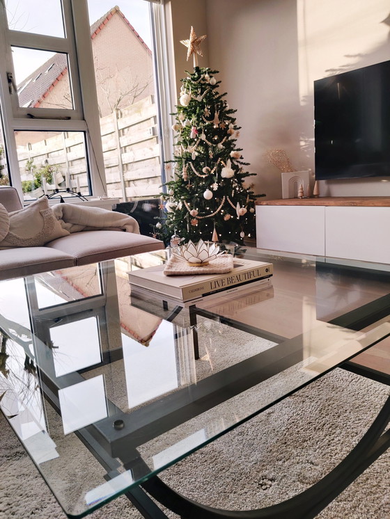 Image 1 of Table basse vintage en verre