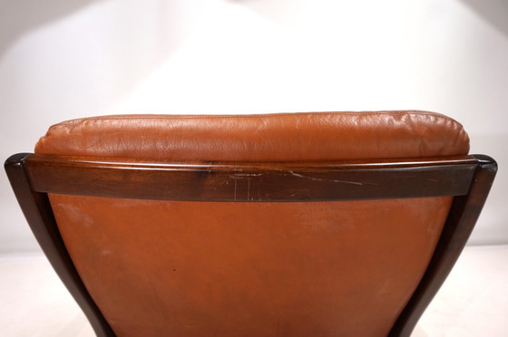 Image 1 of Chaise longue en cuir Eugen Schmidt pour Soloform, 1960