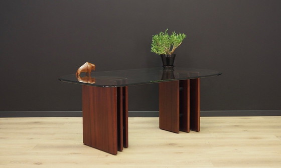 Image 1 of Table basse en acajou, design danois, années 1960, fabricant : Bendixen Design