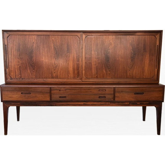 Image 1 of Buffet vintage en palissandre modèle 54 par Kai Kristiansen pour Schou Andersen, 1960